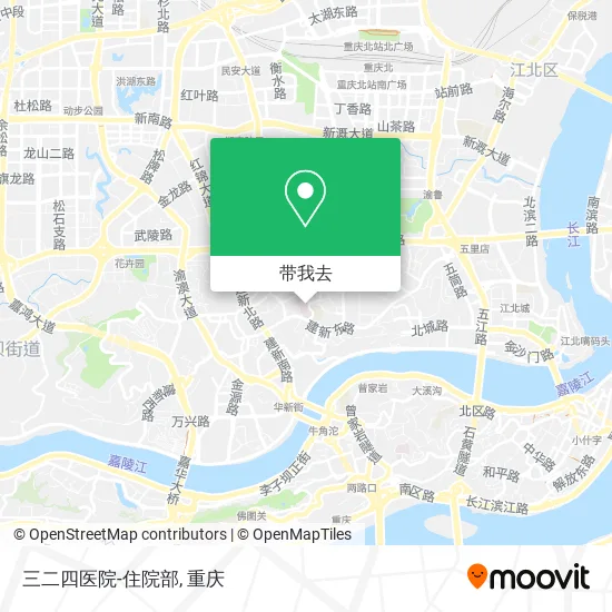 三二四医院-住院部地图