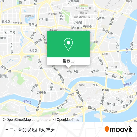 三二四医院-发热门诊地图