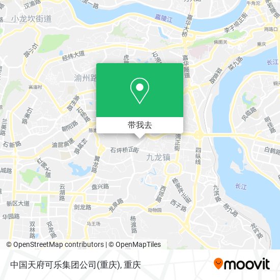 中国天府可乐集团公司(重庆)地图