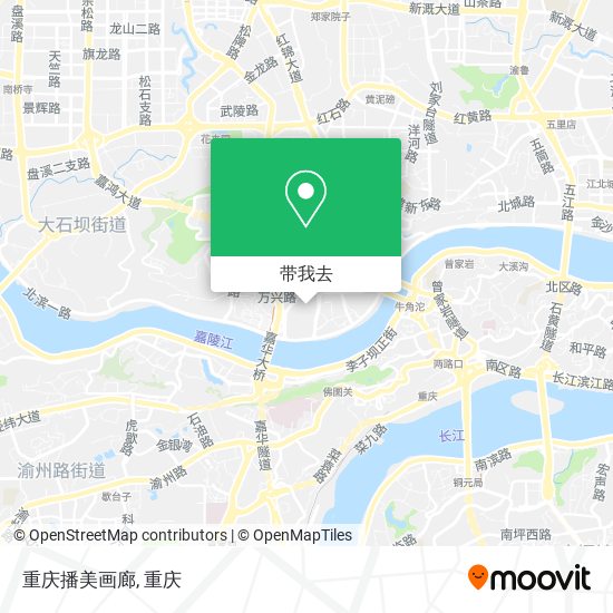 重庆播美画廊地图