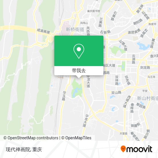 现代禅画院地图