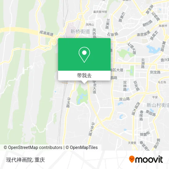 现代禅画院地图