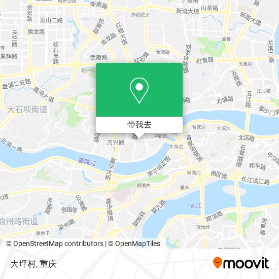 大坪村地图