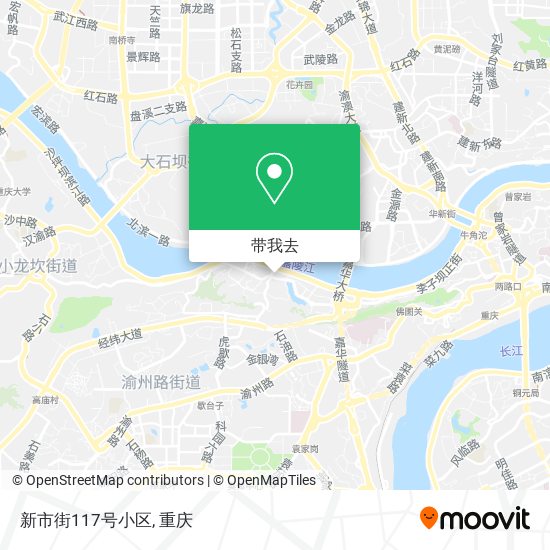 新市街117号小区地图