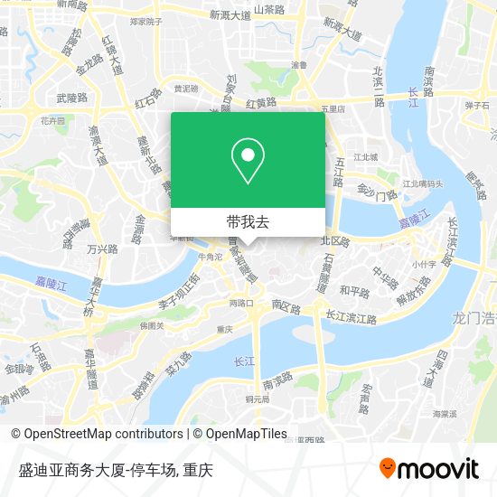 盛迪亚商务大厦-停车场地图