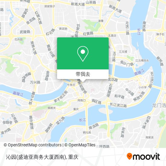 沁园(盛迪亚商务大厦西南)地图