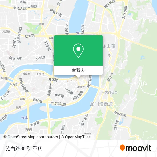 沧白路38号地图