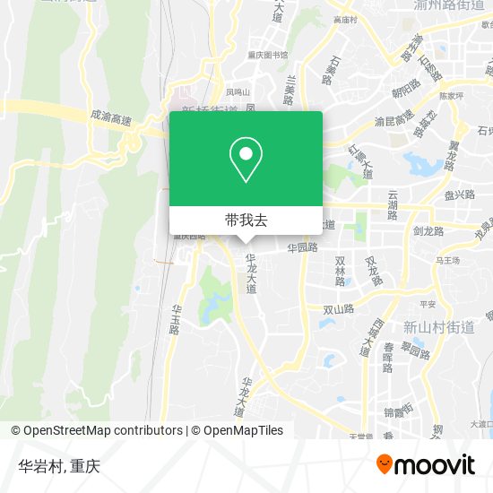 华岩村地图