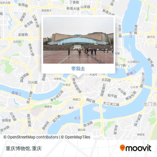 重庆博物馆地图