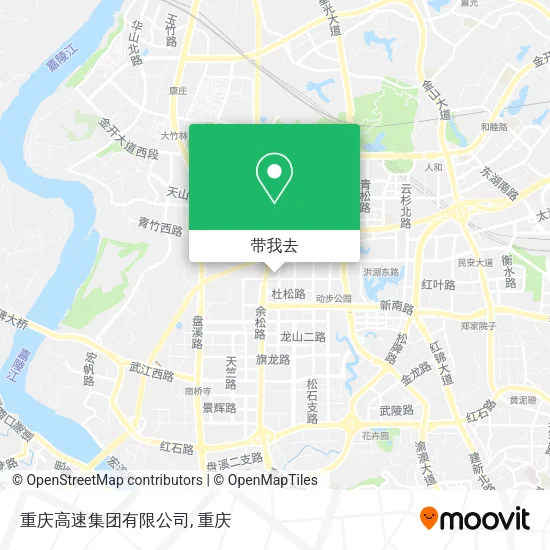 重庆高速集团有限公司地图