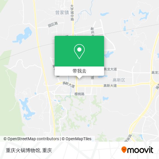 重庆火锅博物馆地图