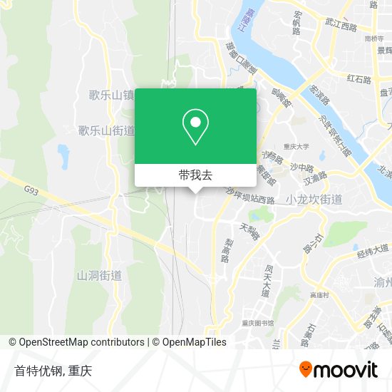 首特优钢地图