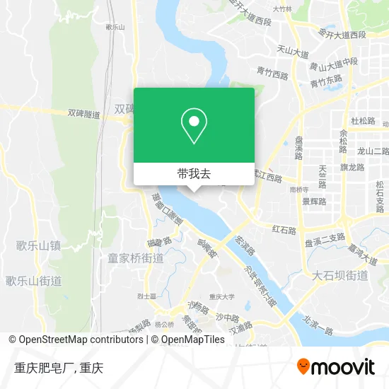 重庆肥皂厂地图