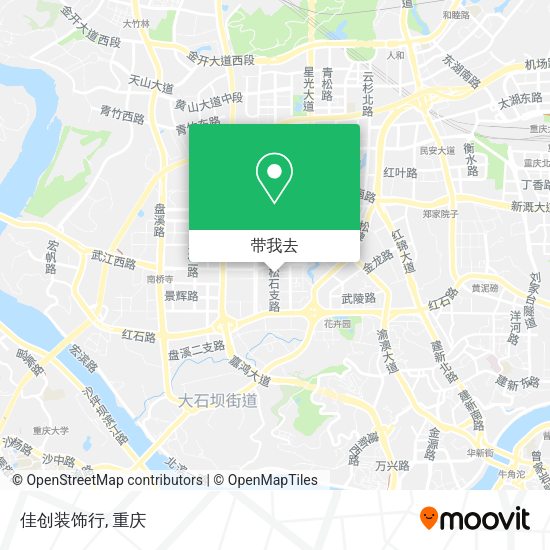 佳创装饰行地图