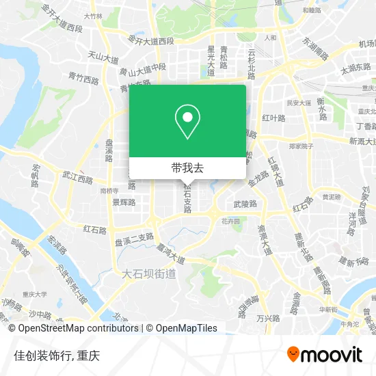 佳创装饰行地图