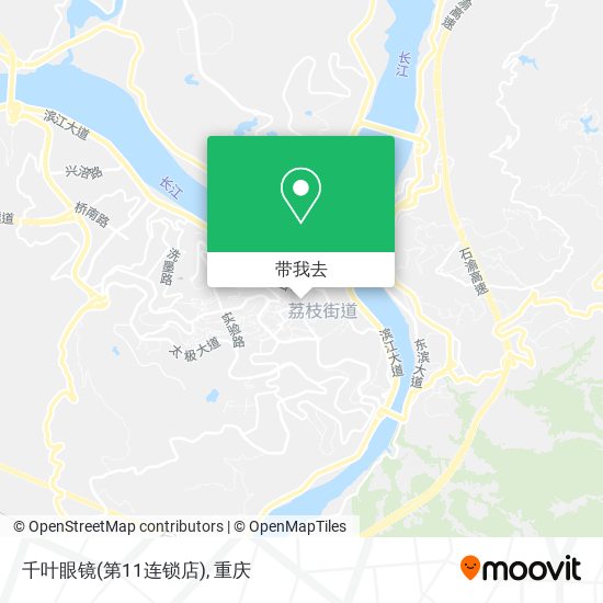 千叶眼镜(第11连锁店)地图