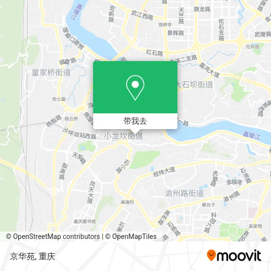 京华苑地图