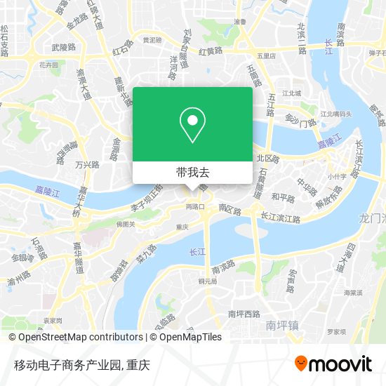 移动电子商务产业园地图