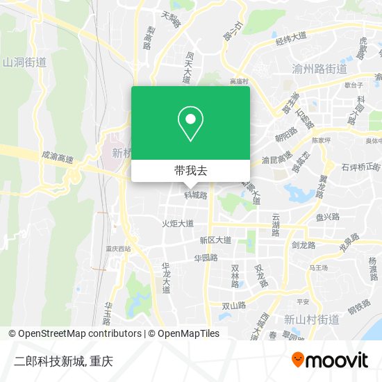 二郎科技新城地图
