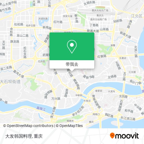 大发韩国料理地图