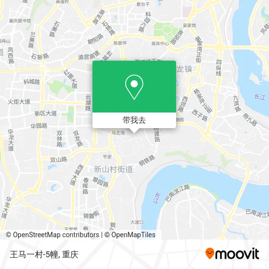 王马一村-5幢地图
