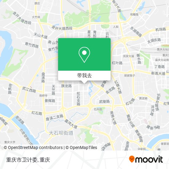 重庆市卫计委地图
