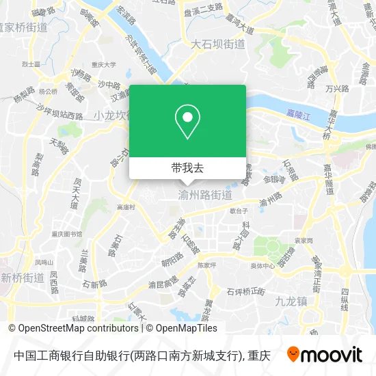 中国工商银行自助银行(两路口南方新城支行)地图