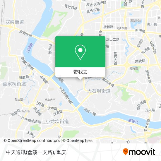 中天通讯(盘溪一支路)地图