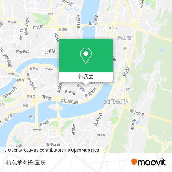 特色羊肉粉地图