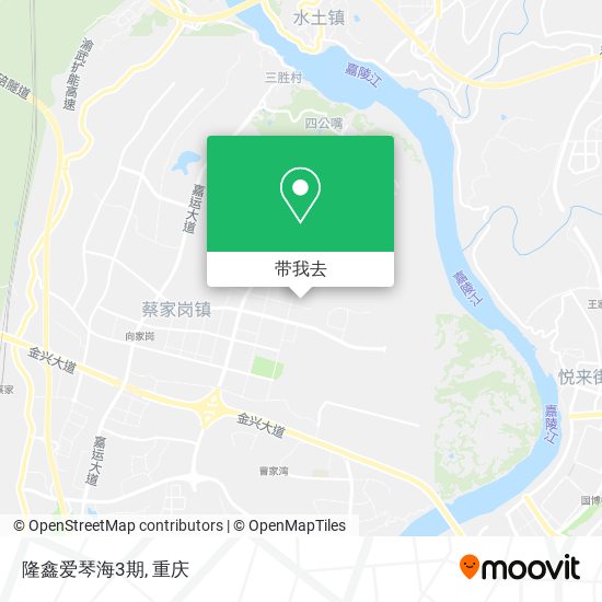 隆鑫爱琴海3期地图