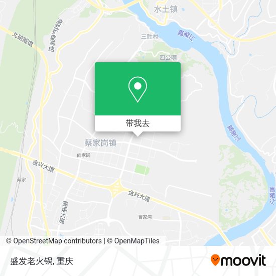 盛发老火锅地图