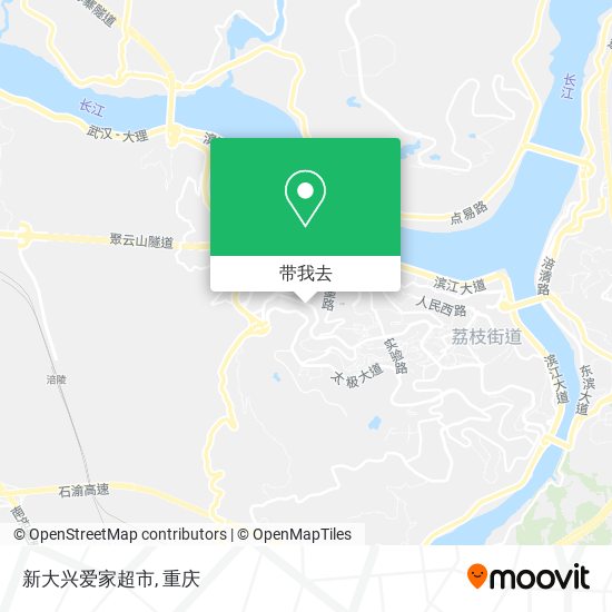 新大兴爱家超市地图