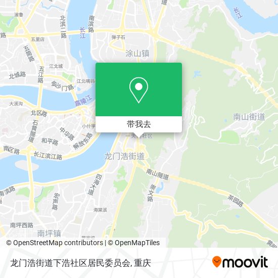 龙门浩街道下浩社区居民委员会地图