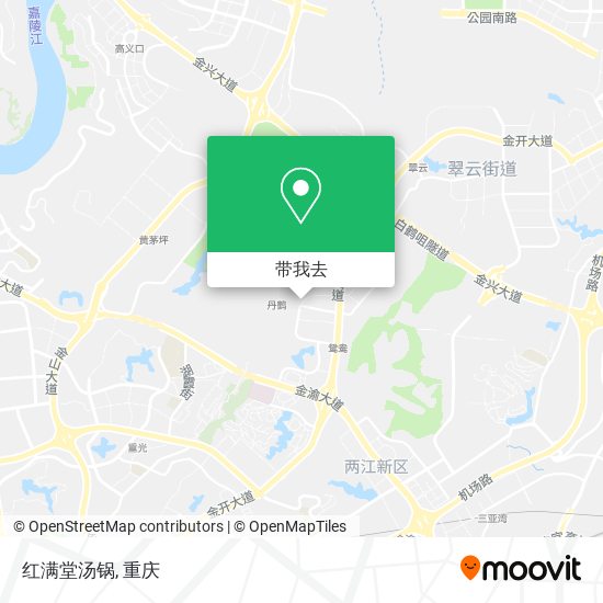 红满堂汤锅地图