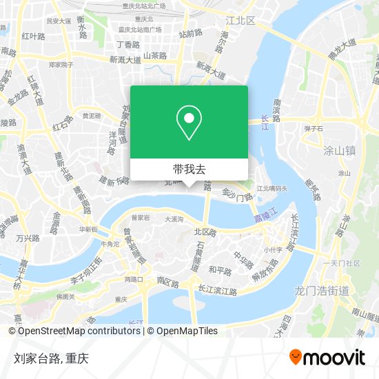 刘家台路地图