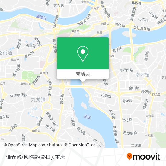 谦泰路/风临路(路口)地图