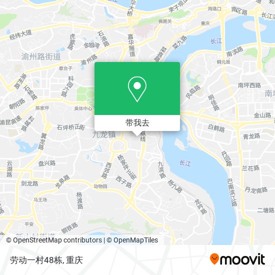 劳动一村48栋地图