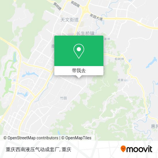 重庆西南液压气动成套厂地图