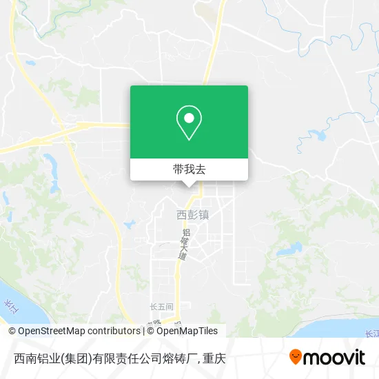 西南铝业(集团)有限责任公司熔铸厂地图