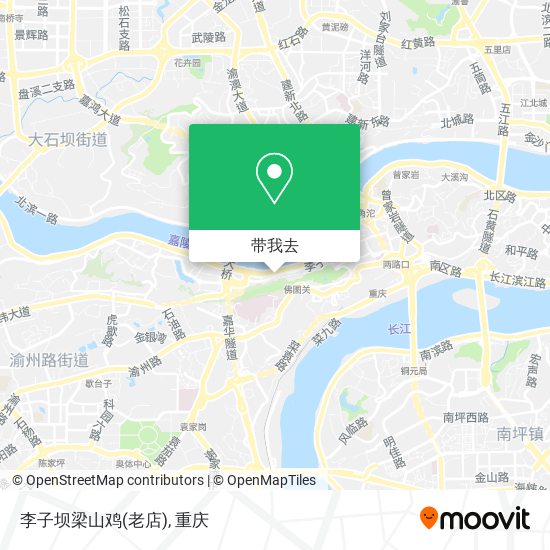 李子坝梁山鸡(老店)地图