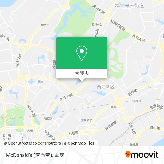 McDonald's (麦当劳)地图