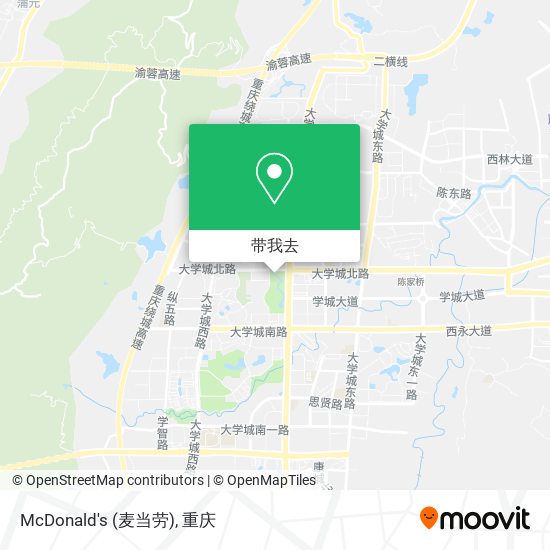 McDonald's (麦当劳)地图
