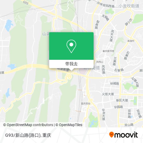 G93/新山路(路口)地图