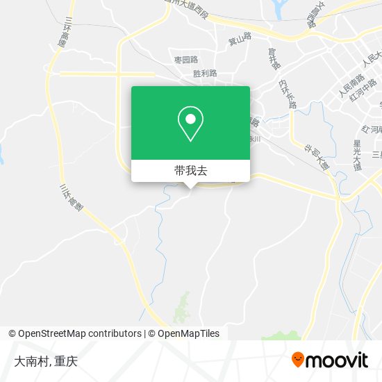 大南村地图