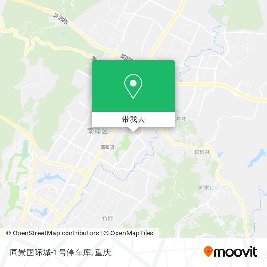 同景国际城-1号停车库地图