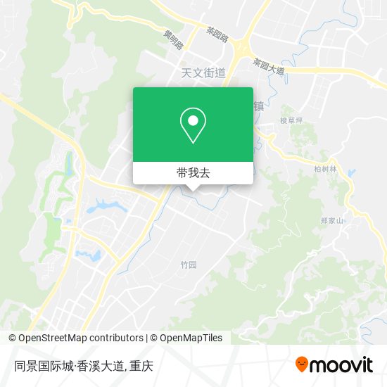 同景国际城·香溪大道地图