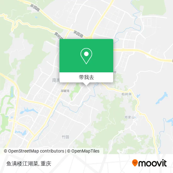 鱼满楼江湖菜地图