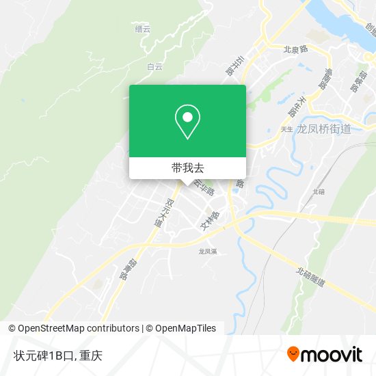 状元碑1B口地图