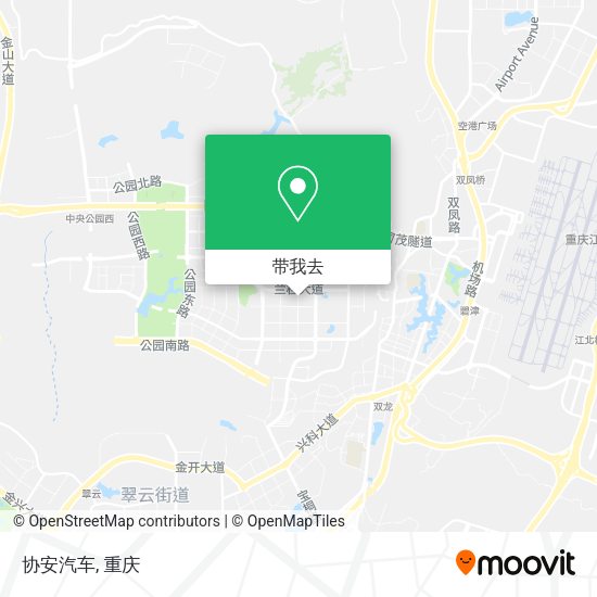 协安汽车地图