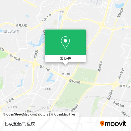 协成五金厂地图